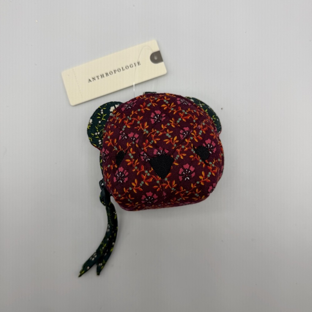 Anthropologie x Vera Bradley Teddy Bear Coin Purse Pouch - Picture 7 of 10